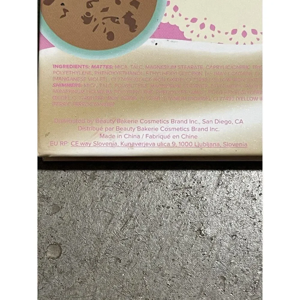 Beauty Bakerie Breakfast In Bed Eyeshadow Palette With 9 Shades 0.1 Oz Each, NEW